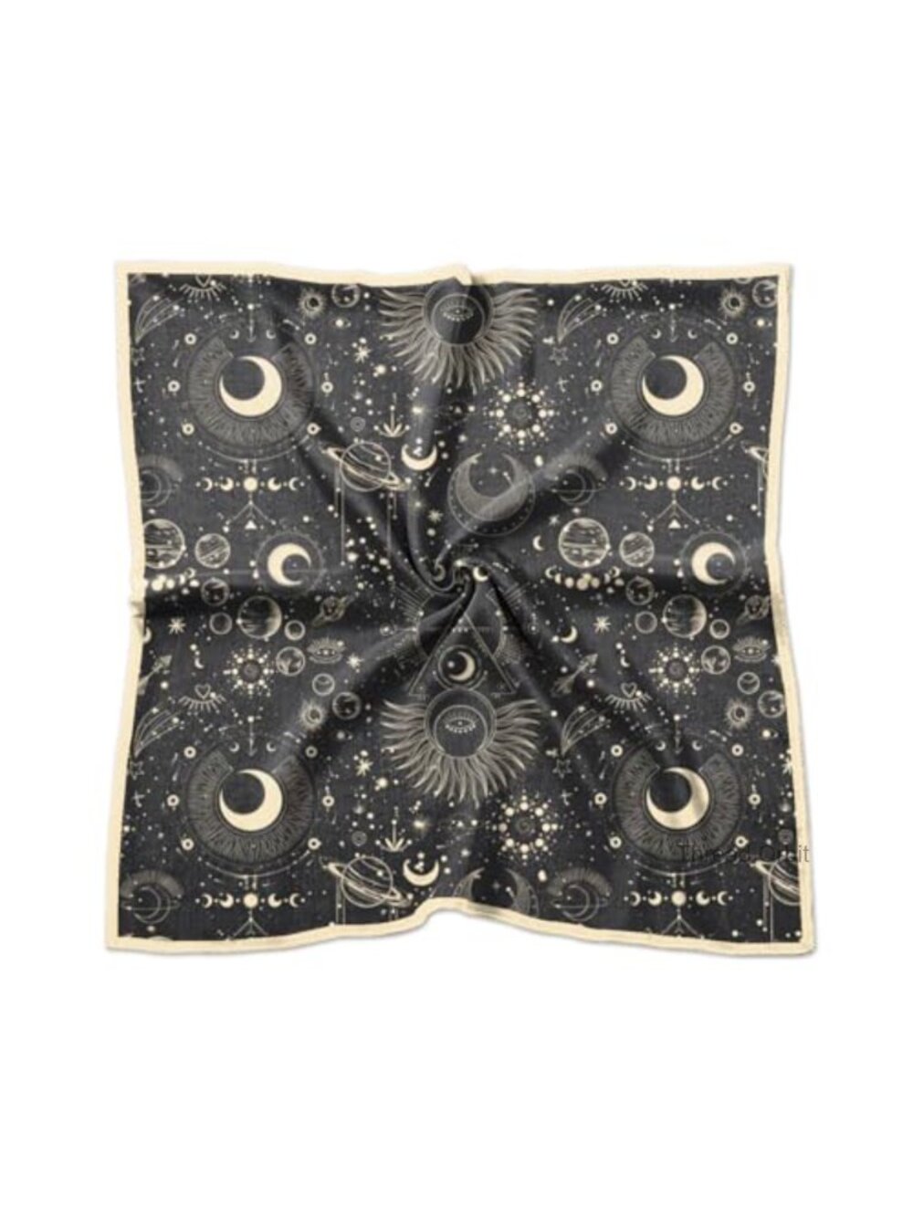 Silk Feeling Scarf 27.5" Square Satin Hair Wrap Headband Bandana Women